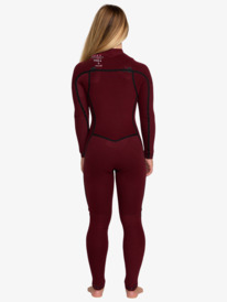 1 4/3 Elite Xtra Stretch - Chest Zip Wetsuit for Women Black 26BW213504 Roxy