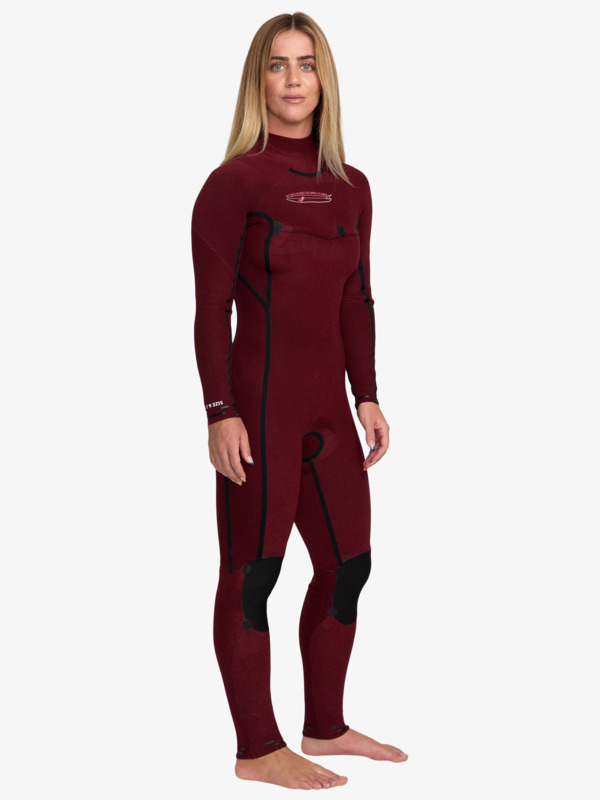 4 4/3 Elite Xtra Stretch - Chest Zip Wetsuit for Women Black 26BW213504 Roxy