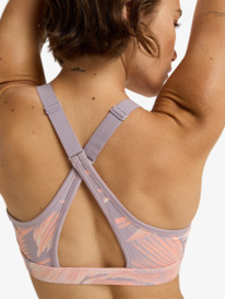 4 Everyday Flow Pt - Sports Bra for Women Purple ERJKT04338 Roxy