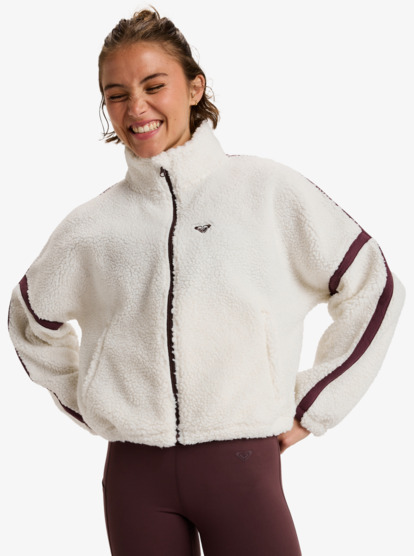 Boundless Spirit Zippered - Sherpa Jacket for Women  ERJPF03220