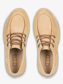 6 Work It Low - Leather Shoes for Women Beige ERJS700004 Roxy