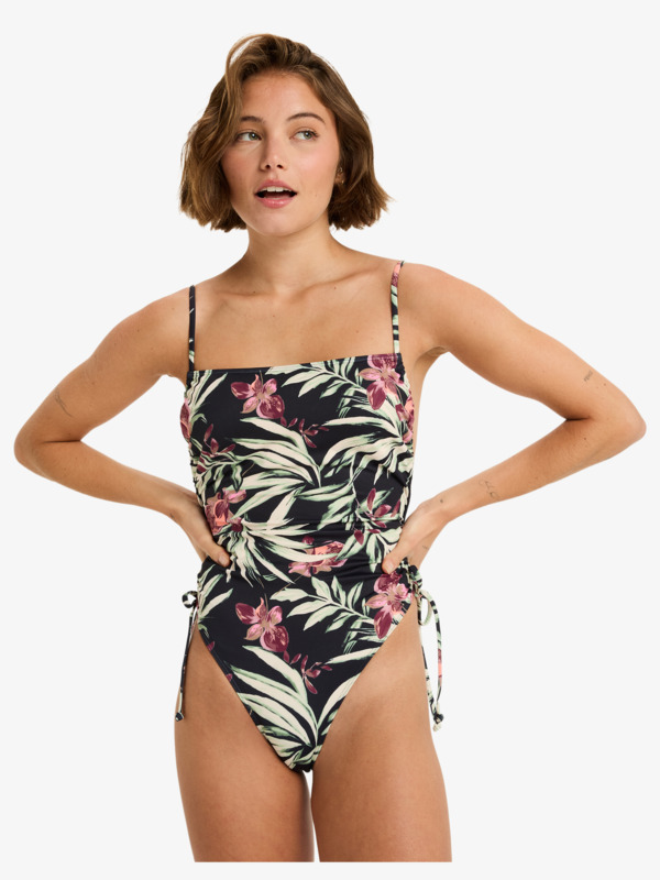 0 Pt Beach Classics Fashion Op - One-Piece Swimsuit for Women Black ERJX103755 Roxy