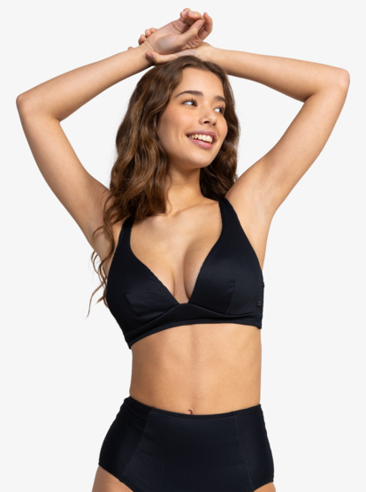 Rib Roxy Love The Roller - Bikini Top for Women  ERJX305087