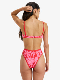 6 Khloe Hl Moderate - Bikini Bottoms for Women Red ERJX405135 Roxy